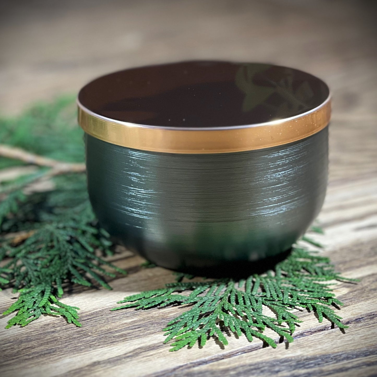 Equinox Soy Wooden Wick Candle 16 ounce