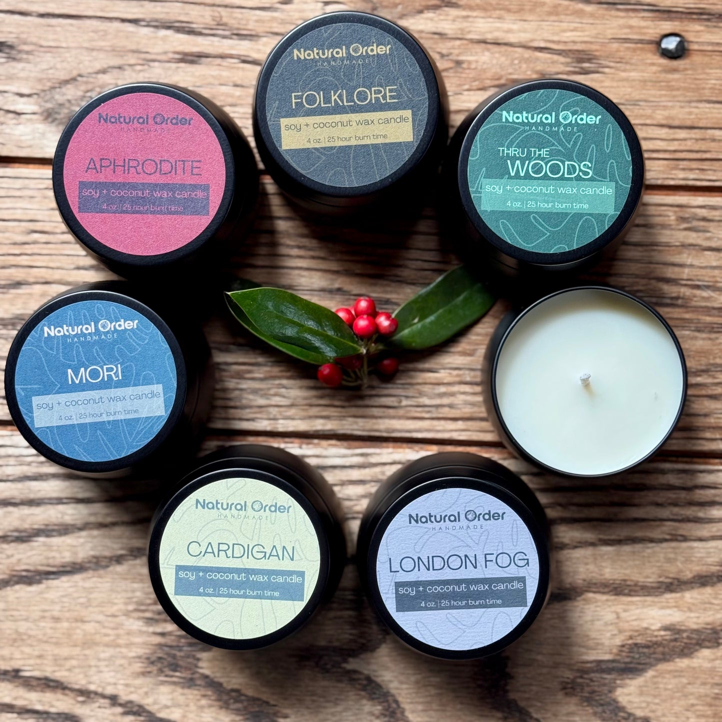 Thru the Woods Coconut-Soy Candle 4 ounce