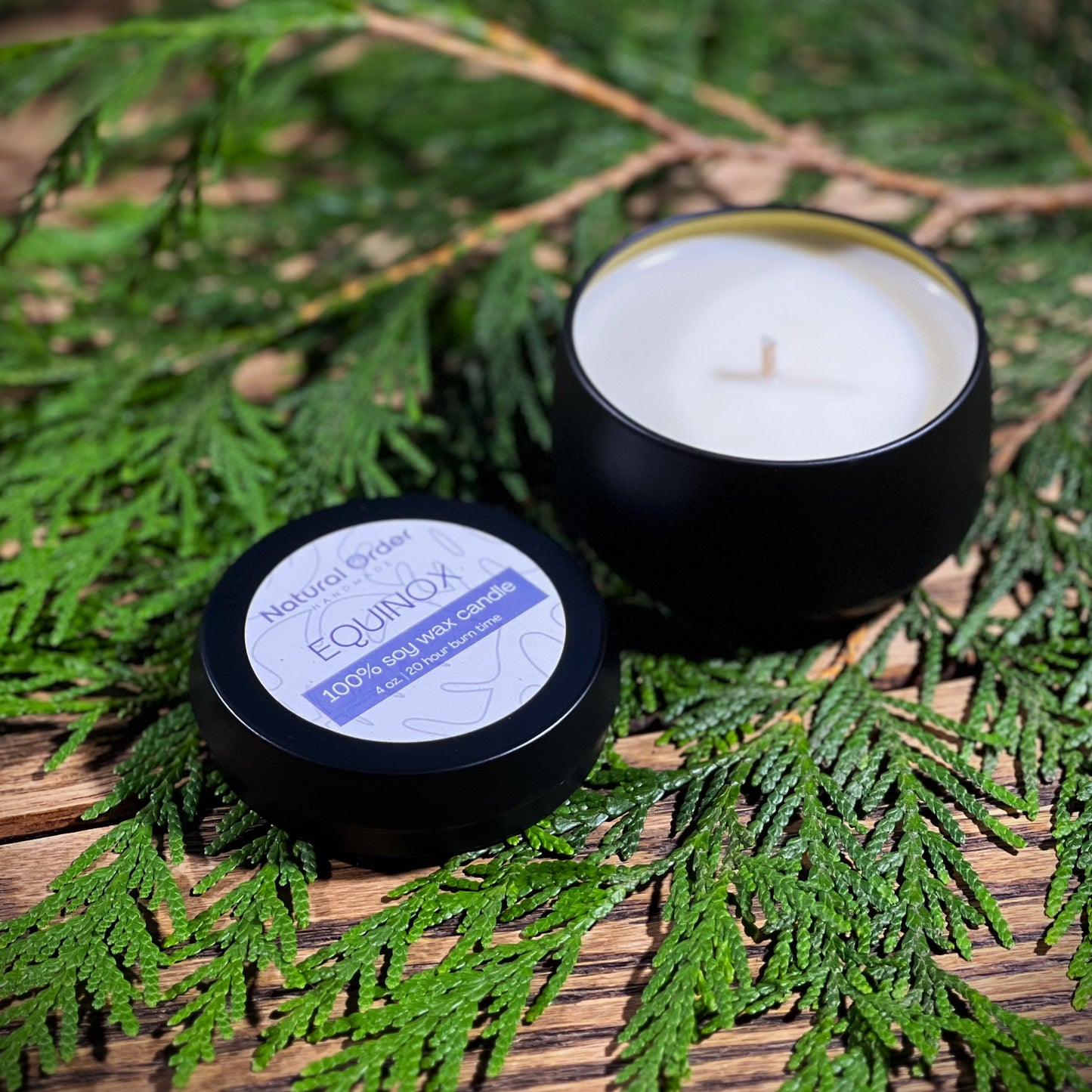 Equinox Soy Candle 4 ounce