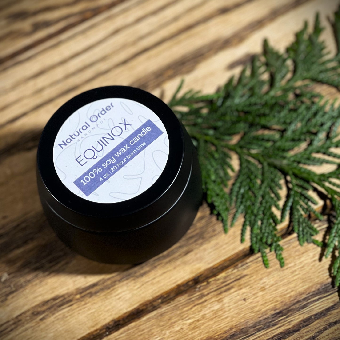 Equinox Soy Candle 4 ounce