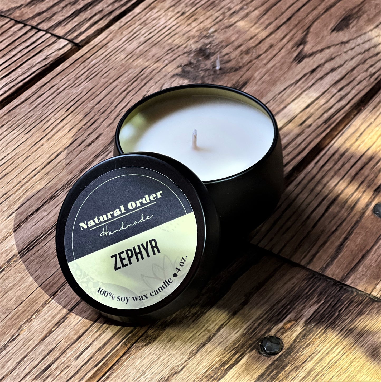 Zephyr Soy Candle 4 ounce