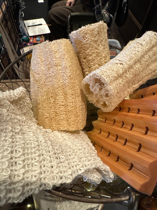 Homegrown Loofah Exfoliating Sponge