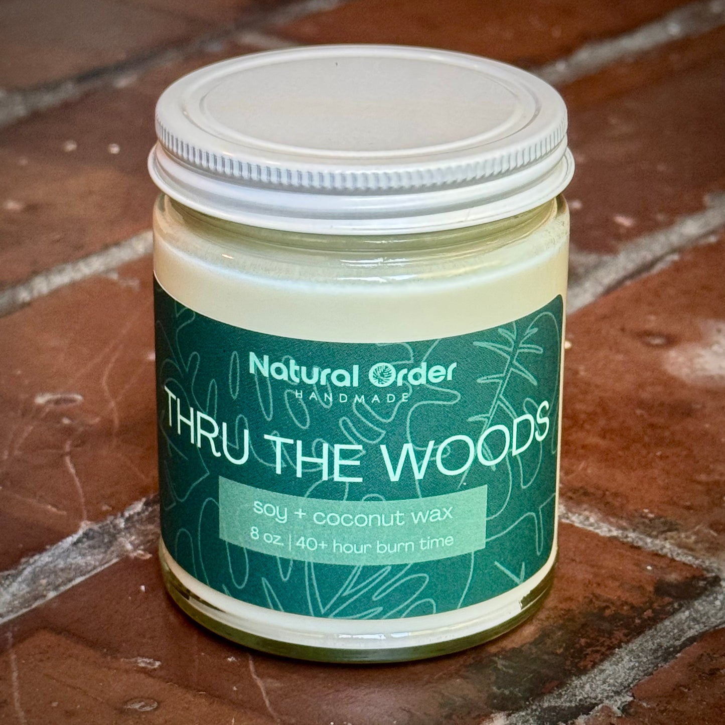 Thru the Woods, Soy + Coconut Wax Candle 8 ounce