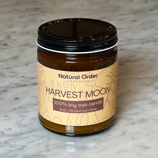 Harvest Moon Soy Candle 8 ounce