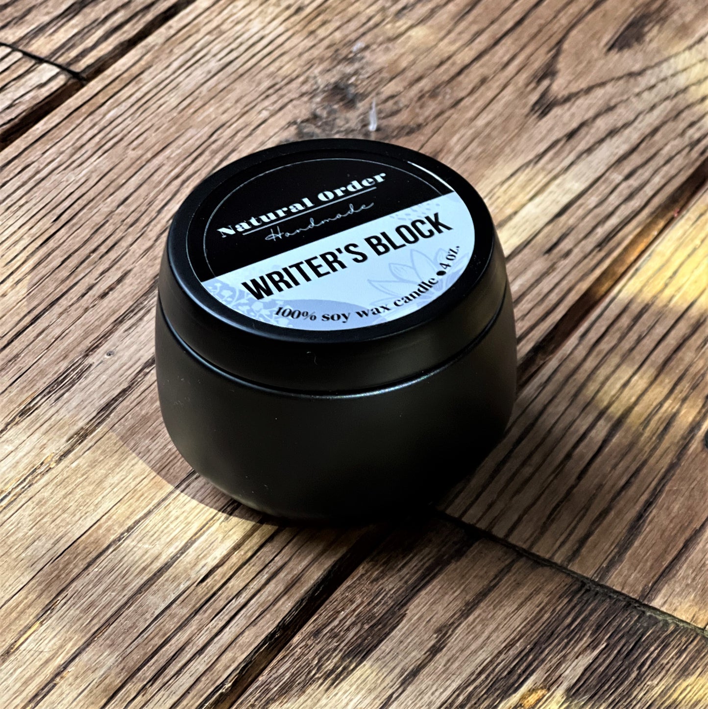 Writer's Block Soy Candle 4 ounce