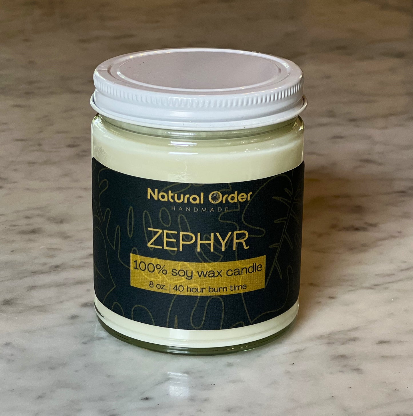 Zephyr Soy Candle 8 ounce